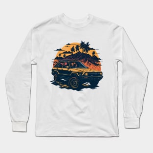 Toyota RAV4 Classic Car Long Sleeve T-Shirt